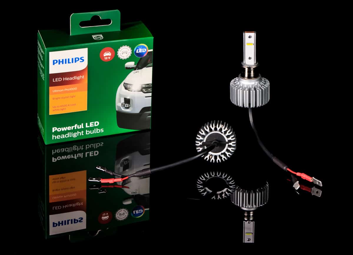H3 Fanless LED Bulbs Phillips Set